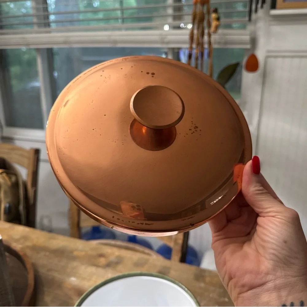 Coppercraft Guild Brushed Copper Ice Bucket with Signature Seal
